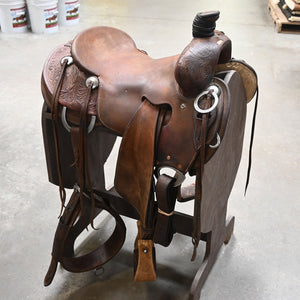 15" USED LUKE LANE RANCH SADDLE Saddles Luke Lane