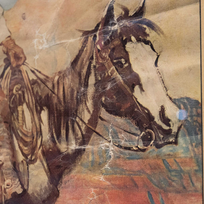 Frank Schoonover Original 1925 Print Colt Advertisement