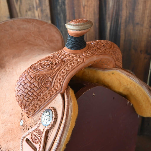 14.5" TESKEY'S CALF ROPING SADDLE Saddles - New Teskey's Saddlery