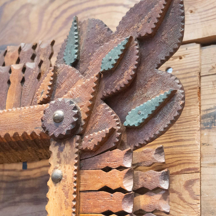 1910's - 20's Handmade TrampArt Frame Collectibles MISC