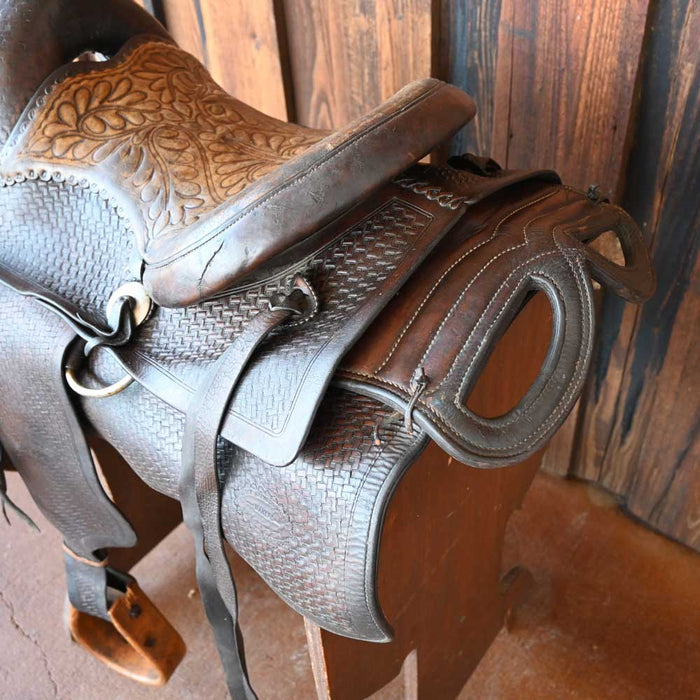 Nobby Harness Antique Trick Riding Saddle Collectibles Nobby Harness