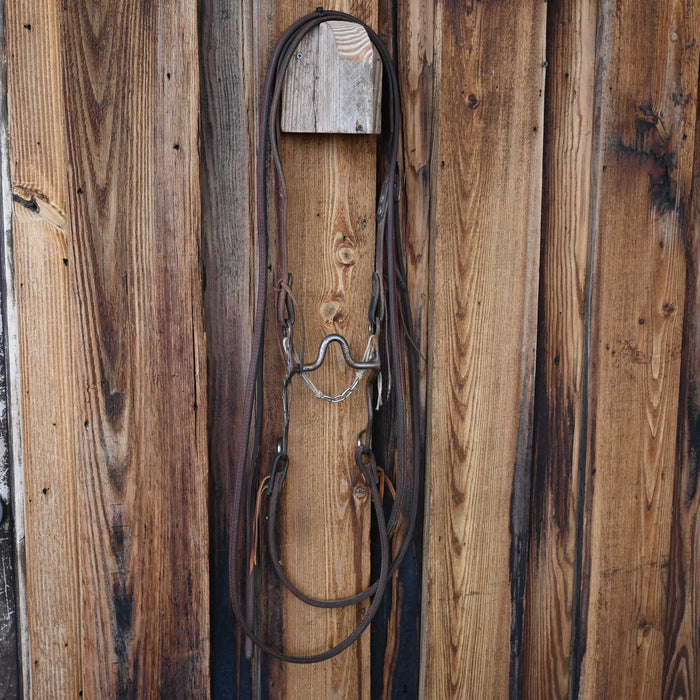 Luke Spraberry Solid Port Bridle Rig w/Split Ear Headstall Tack - Rigs Luke Spraberry