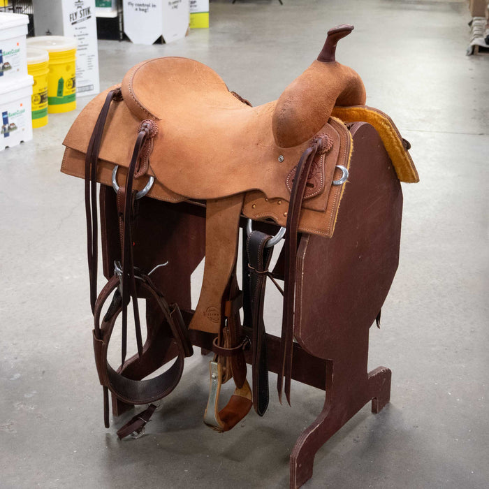 17" USED AUSTIN VALIMONT CUTTING SADDLE