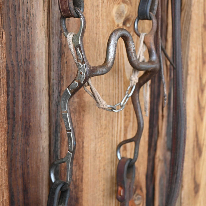 Luke Spraberry Solid Port Bridle Rig w/Split Ear Headstall Tack - Rigs Luke Spraberry