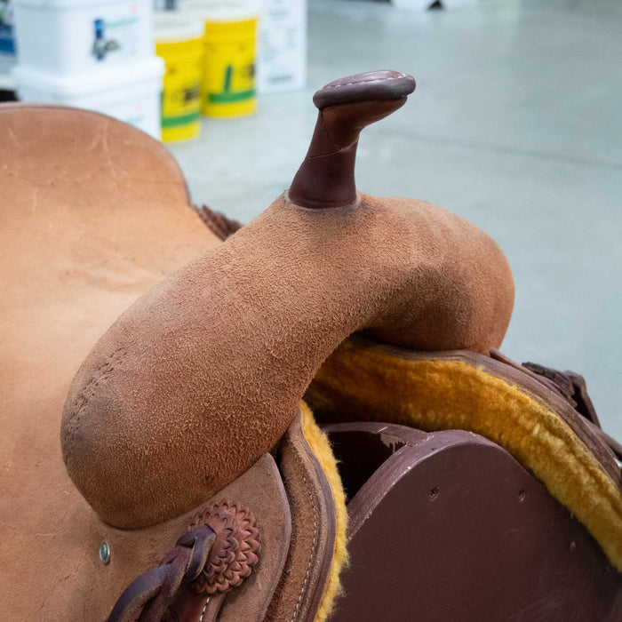 17" USED AUSTIN VALIMONT CUTTING SADDLE