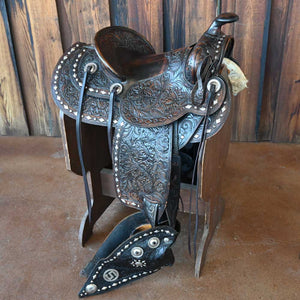 VINTAGE EDWARD H. BOHLIN SHOW SADDLE _CA957 Collectibles Edward H. Bohlin