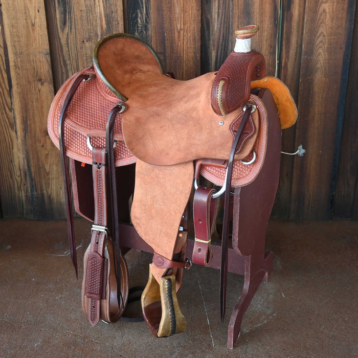 16" TESKEY'S RANCH ASSOCIATION SADDLE Saddles - New Teskey's Saddlery