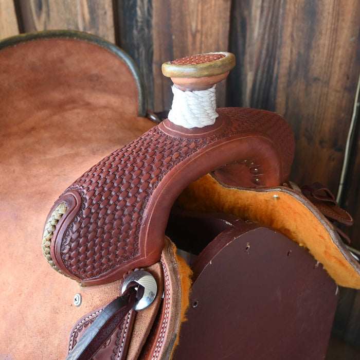 16" TESKEY'S RANCH ASSOCIATION SADDLE Saddles - New Teskey's Saddlery