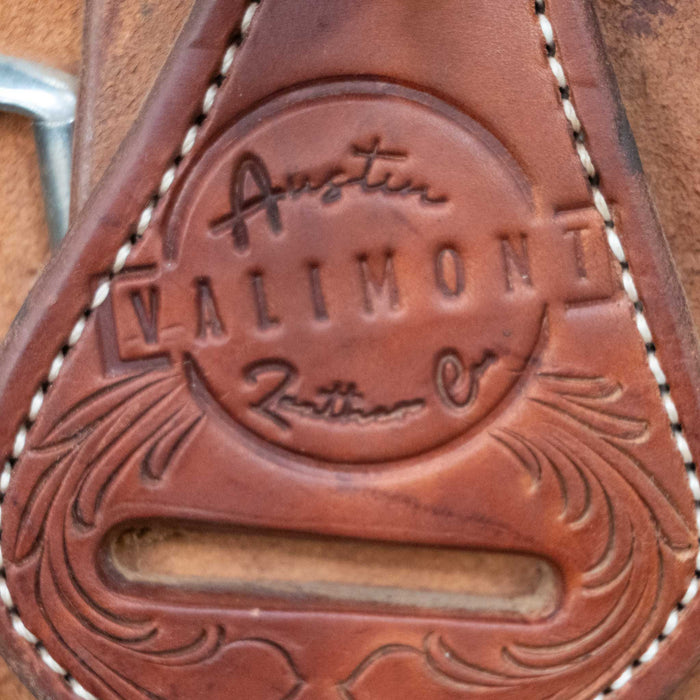 17" USED AUSTIN VALIMONT CUTTING SADDLE