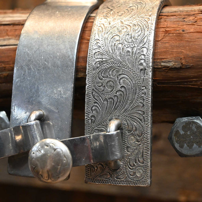 JT Silversmiths 10pt. Spurs Tack - Spurs JT Silversmiths