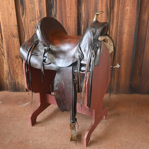 Antique 1890'S S.C Gallup Ranch Saddle Collectibles S.C GALLUP