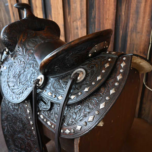 VINTAGE EDWARD H. BOHLIN SHOW SADDLE _CA957 Collectibles Edward H. Bohlin