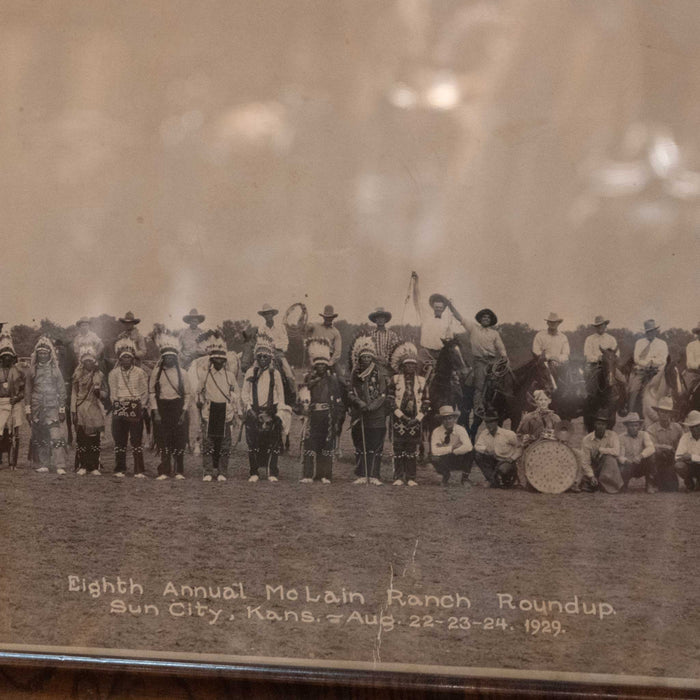 1929 8th Annual Mclain Ranch Round Up