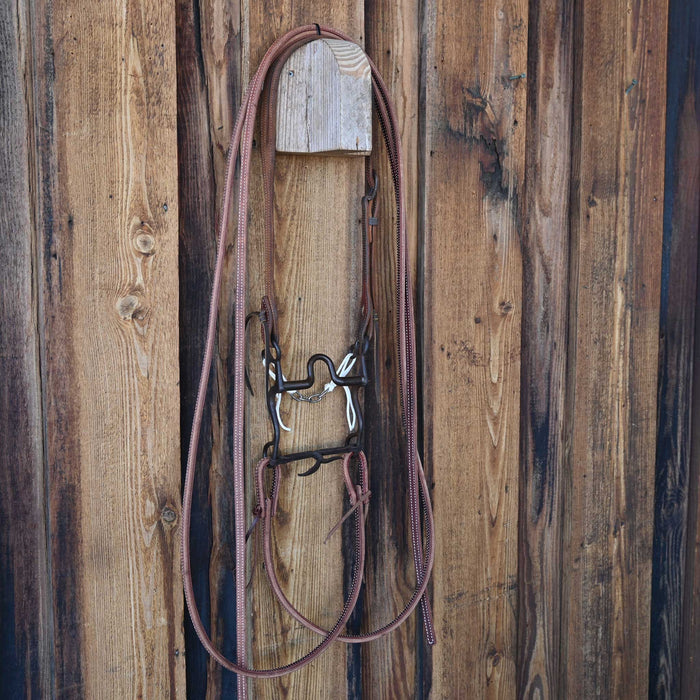 Kerry Kelley Solid Port Bridle Rig w/Split Ear Headstall