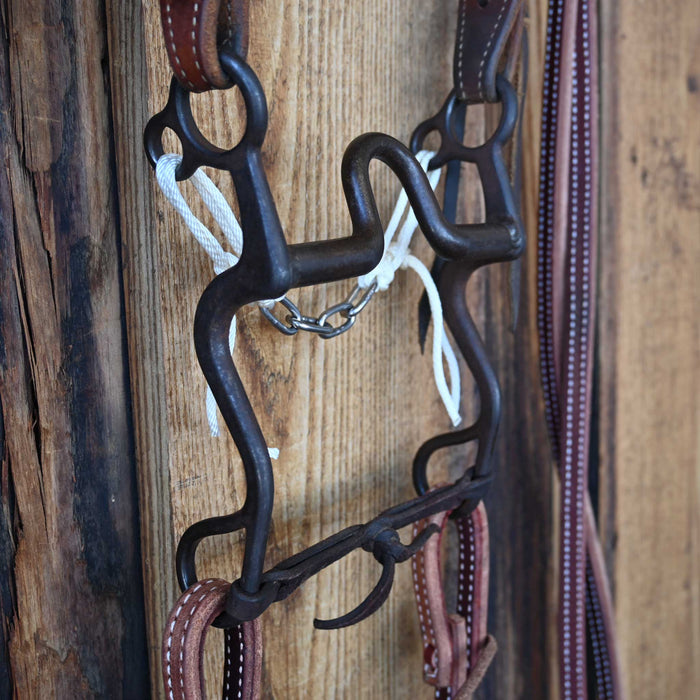 Kerry Kelley Solid Port Bridle Rig w/Split Ear Headstall