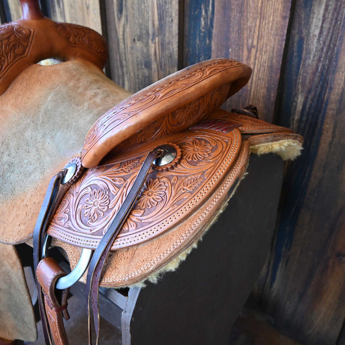15" USED TESKEY'S RANCH SADDLE