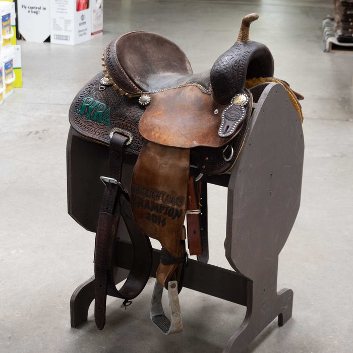 13.5" USED TESKEY'S BARREL SADDLE