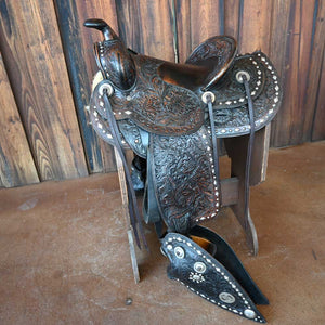 VINTAGE EDWARD H. BOHLIN SHOW SADDLE _CA957 Collectibles Edward H. Bohlin