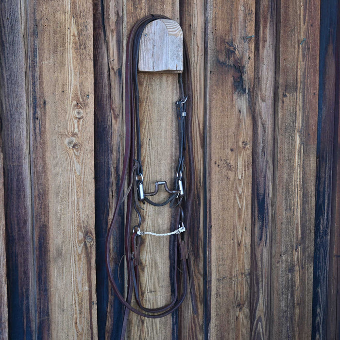 Tom Balding Hinge Port Bridle Rig w/Split Ear Headstall