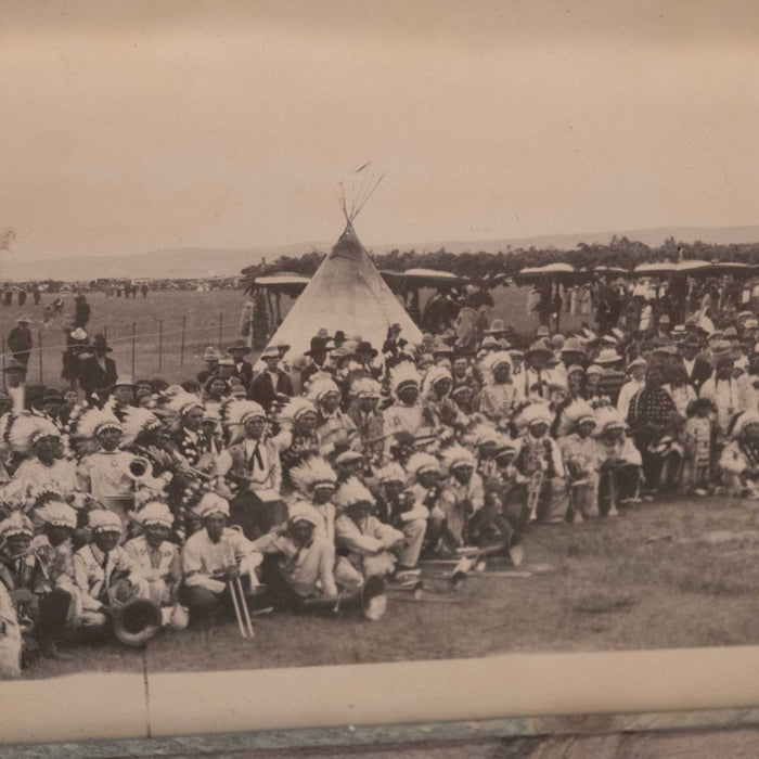 1927 Sioux Indians Entertain President Coolidge