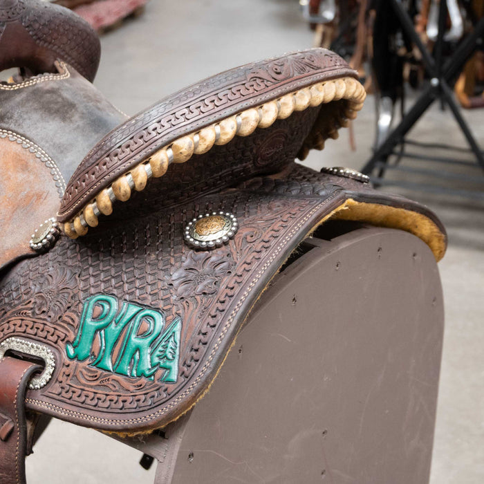 13.5" USED TESKEY'S BARREL SADDLE