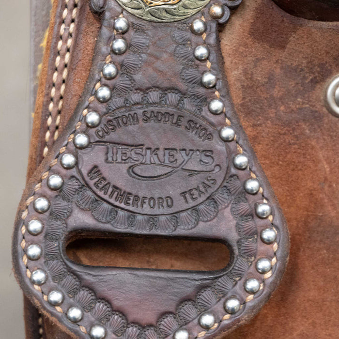 13.5" USED TESKEY'S BARREL SADDLE