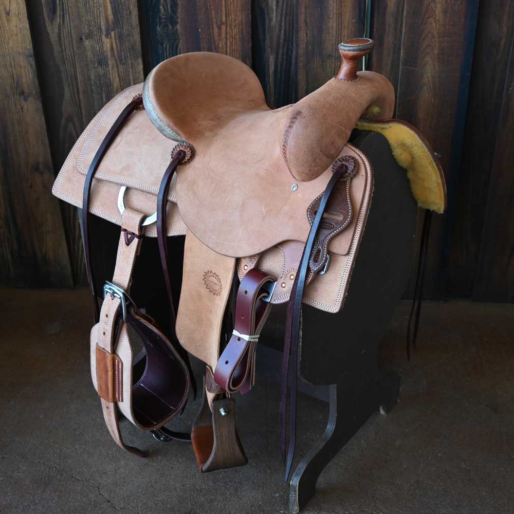 14.5" JEFF SMITH COWBOY SADDLE Saddles - New Jeff Smith