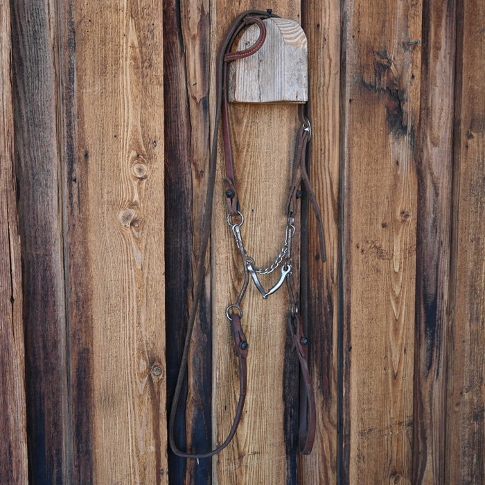 Flaharty Snaffle Bridle Rig w/Single Ear Headstall