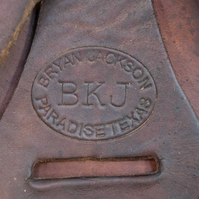 16.5" USED BRYAN JACKSON BARREL SADDLE