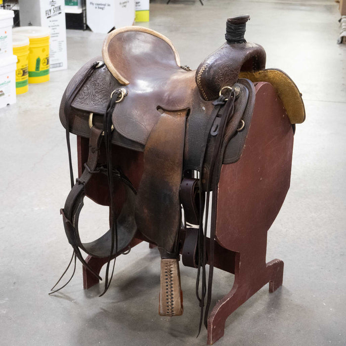 16" USED TESKEY'S RANCH SADDLE