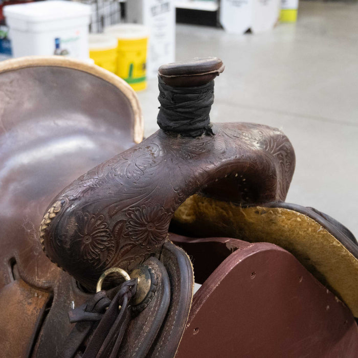16" USED TESKEY'S RANCH SADDLE