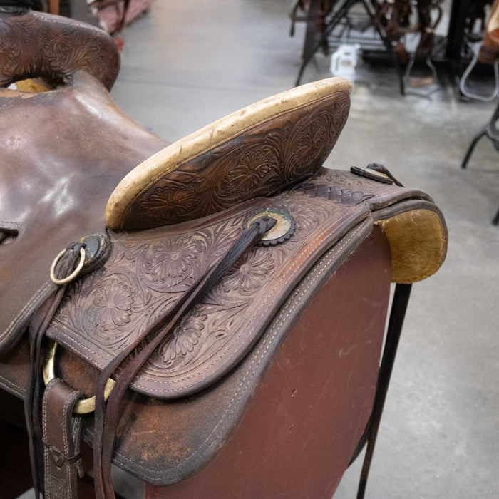 16" USED TESKEY'S RANCH SADDLE