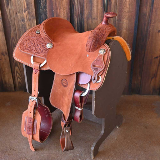 14.5" JEFF SMITH ROPING SADDLE Saddles - New Jeff Smith