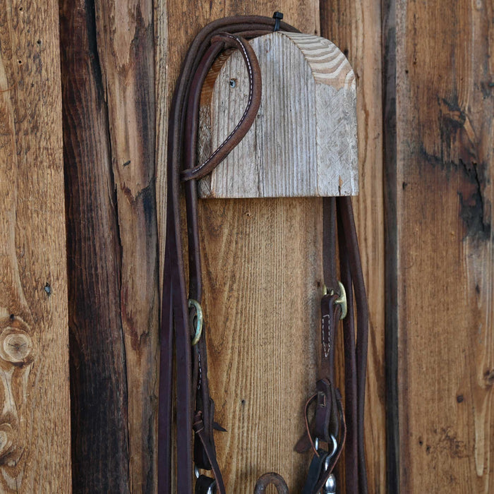 Cow Horse Supply Solid Port Bridle Rig w/Single Ear Headstall Tack - Rigs Cow Horse Supply