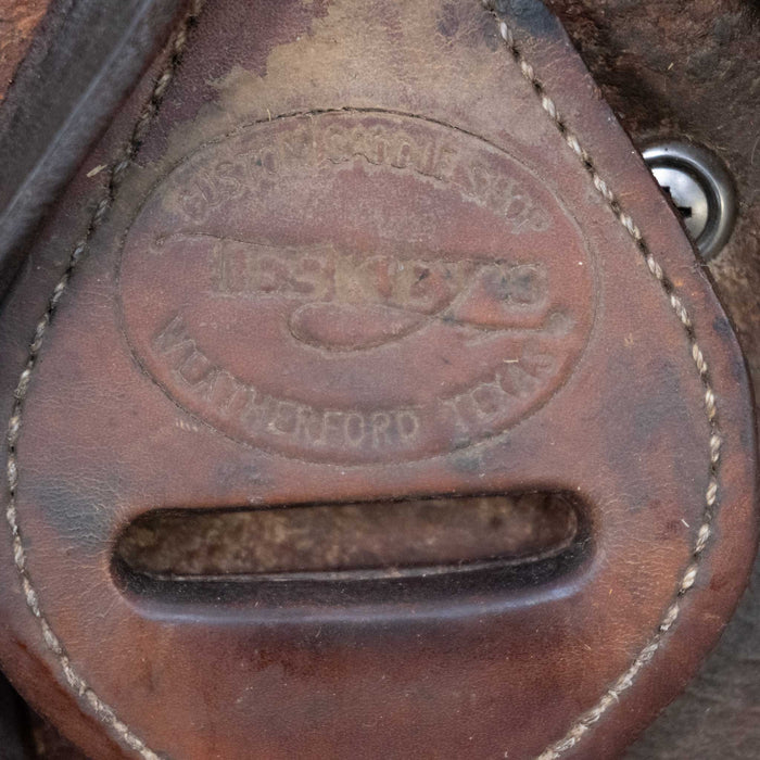 16" USED TESKEY'S RANCH SADDLE
