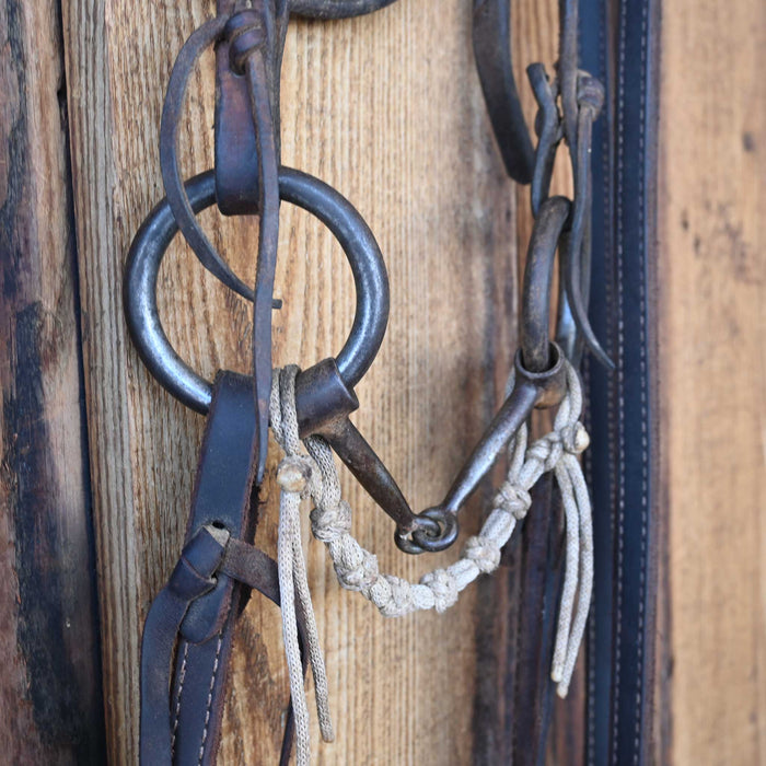 Brandon Anthony O-Ring Snaffle Bridle Rig w/Browband Headstall