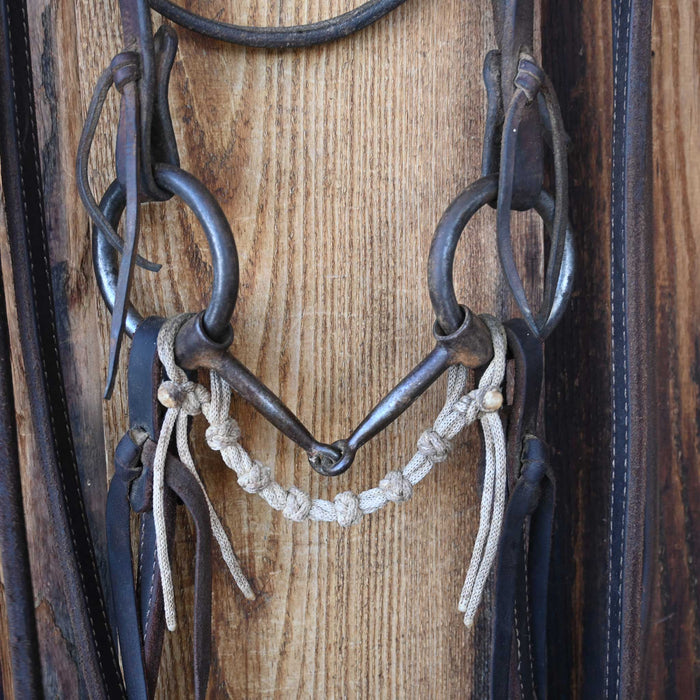 Brandon Anthony O-Ring Snaffle Bridle Rig w/Browband Headstall