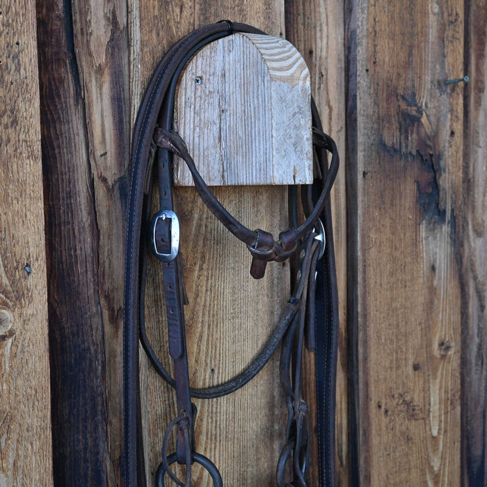 Brandon Anthony O-Ring Snaffle Bridle Rig w/Browband Headstall