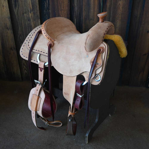 15" JEFF SMITH BUSTER WELCH RANCH CUTTER SADDLE Saddles - New Jeff Smith