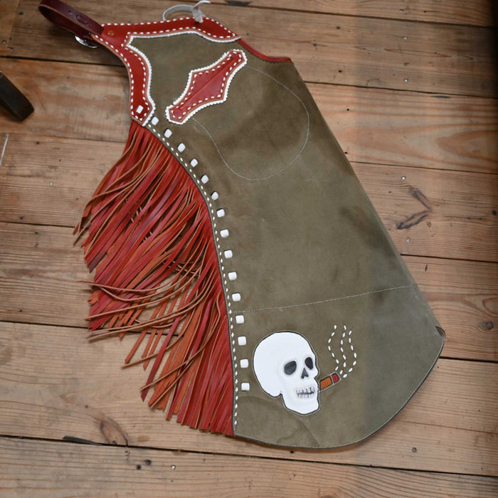 EMERSON Trade Co. Cowboy Skull Leggings Chaps