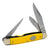 Moore Maker Yellow Delrin Punchblade Stockman- 3-7/8" Knives MOORE MAKER   
