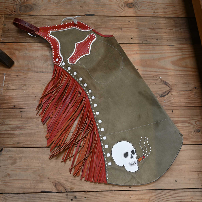EMERSON Trade Co. Cowboy Skull Leggings Chaps