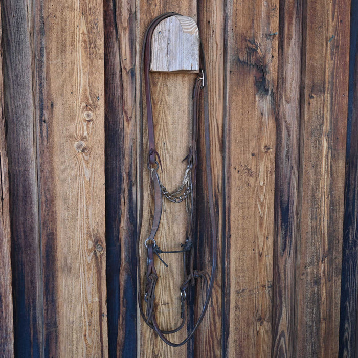 Gordy Alderson Chain Bridle Rig w/Split Ear Headstall