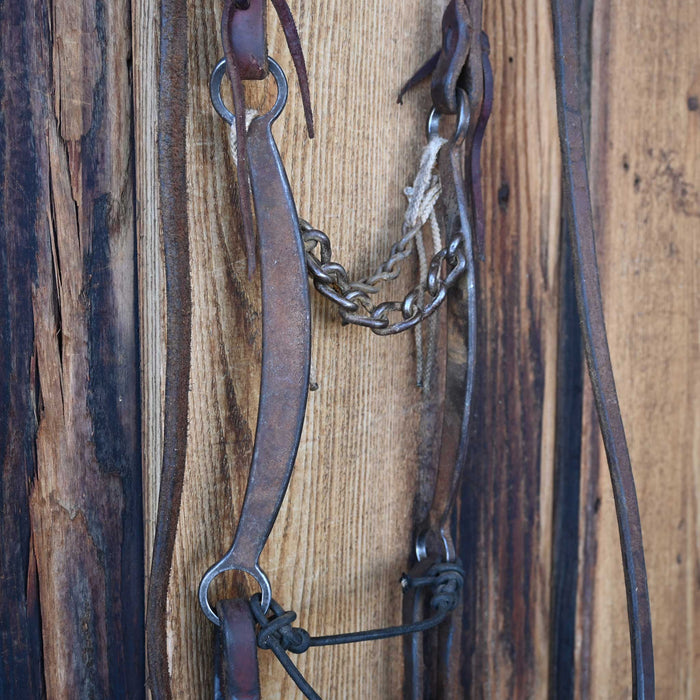Gordy Alderson Chain Bridle Rig w/Split Ear Headstall