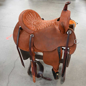 15" MARTIN FX3 BARREL SADDLE Saddles Martin Saddlery   