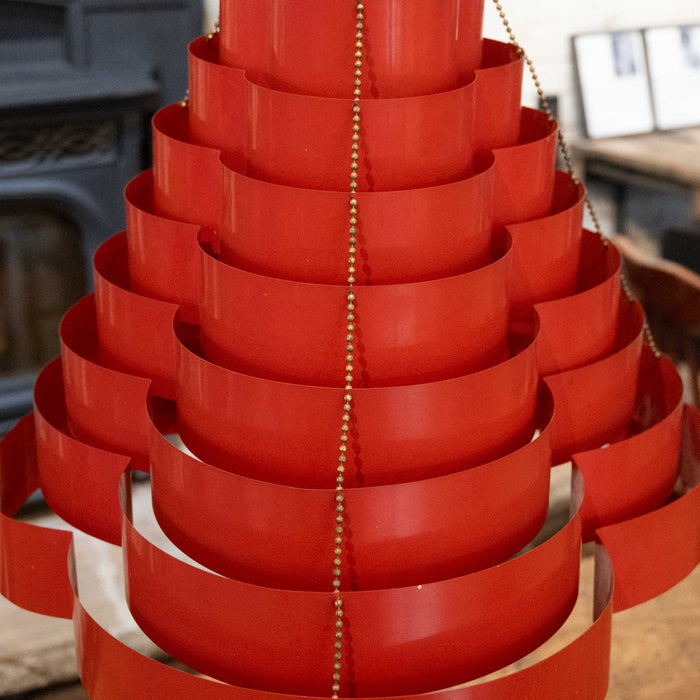 Vintage Western Lamp w/s Rare Metal Shade Mid-Century