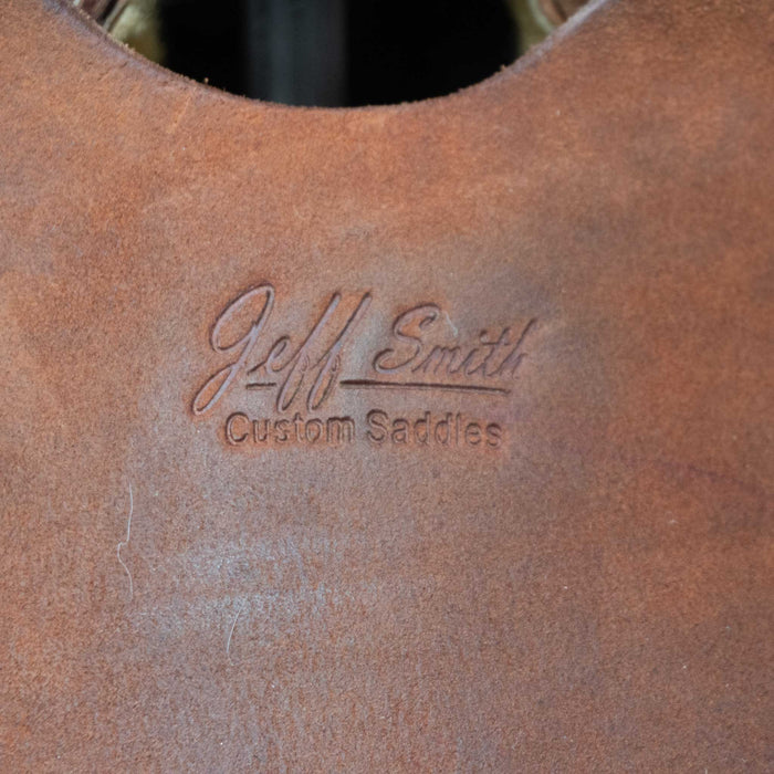 16.5" USED JEFF SMITH RANCH CUTTER SADDLE