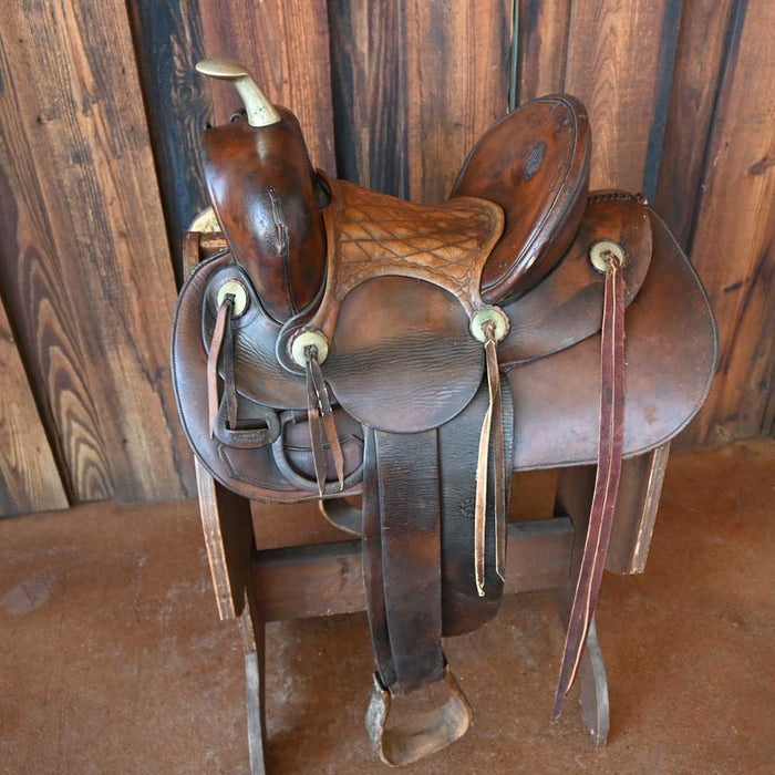 R.T. Frazier 1900's Vintage Saddle Collectibles R.T. Frazier