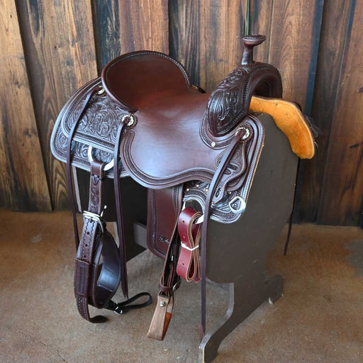 16.5" JEFF SMITH BUSTER WELCH RANCH CUTTER SADDLE Saddles - New Jeff Smith
