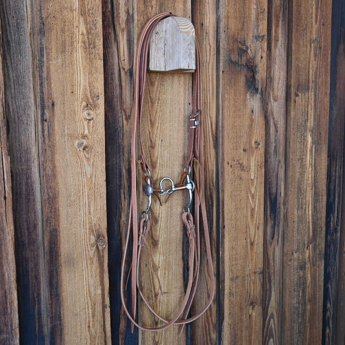Kerry Kelley 20 Correction Bridle Rig w/Split Ear Headstall